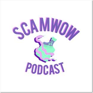 ScamWow Snake Logo Posters and Art